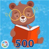 1000 Books 500 Books Badge