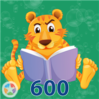 1000 Books 600 Books Badge