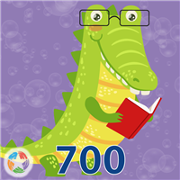 1000 Books 700 Books Badge