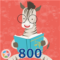 1000 Books 800 Books Badge